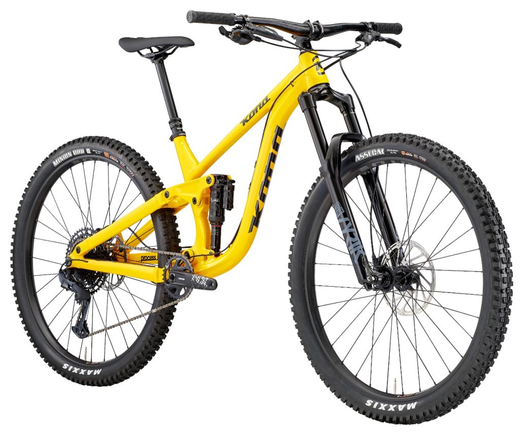 Bicicleta Enduro Kona Process 153 DL 2022 Gloss Kodak Yellow