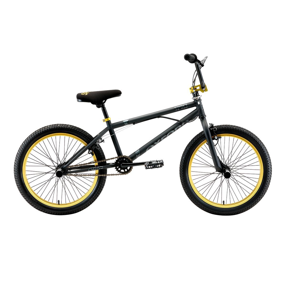 Oxford Bicicleta Infantil Spine Aro 20 Negro/Amarillo