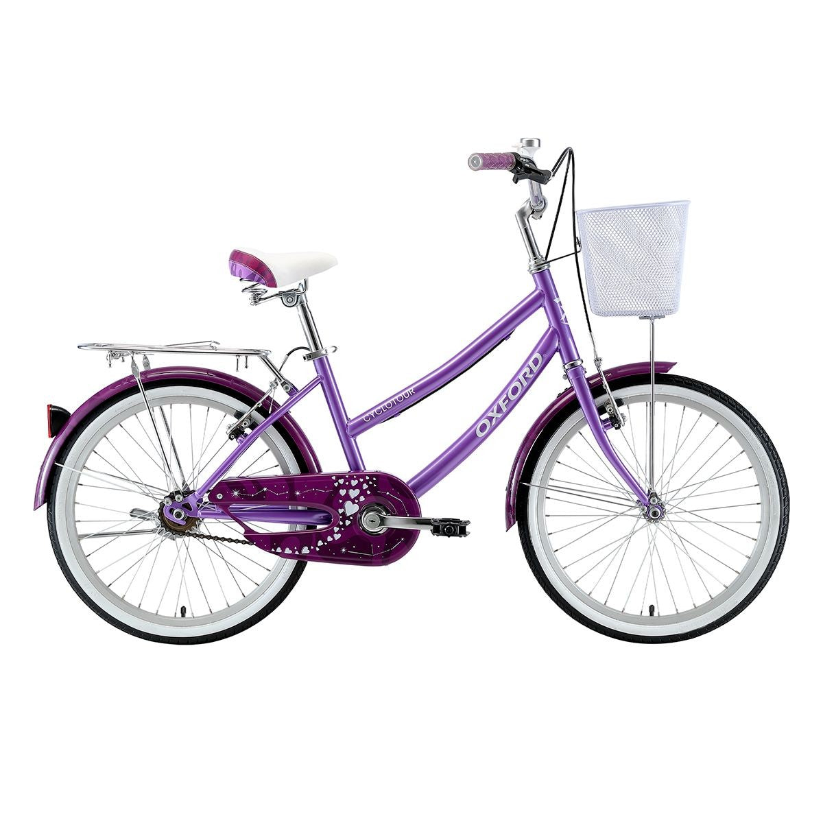 Bicicleta 20 Cyclotour 1v Morado/Verde Oxford